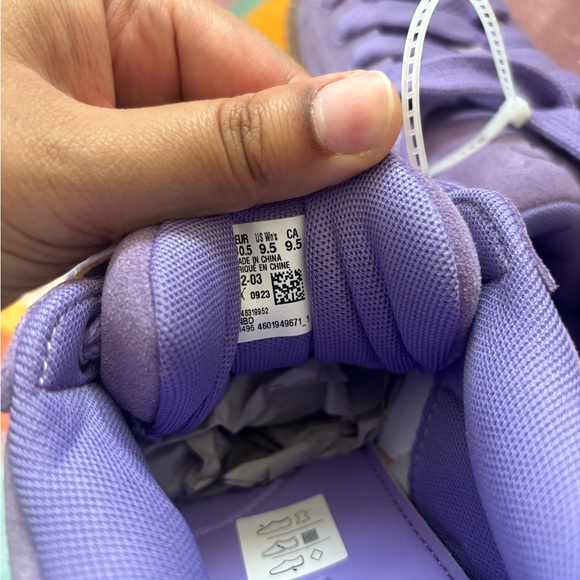 Puma Women's Purple and Red Sneakers - Picture 2 of 3